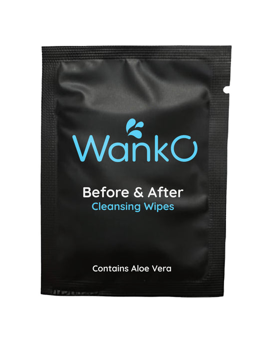 WankO Before & After Wipes | The Ultimate Refresh (50 Pack)